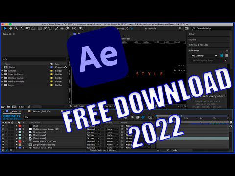 Adobe After Effects Crack / Tutorial how Install / Full Version / Working 2022