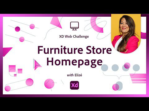 Furniture Store Homepage Makeover | Xd Web Challenge