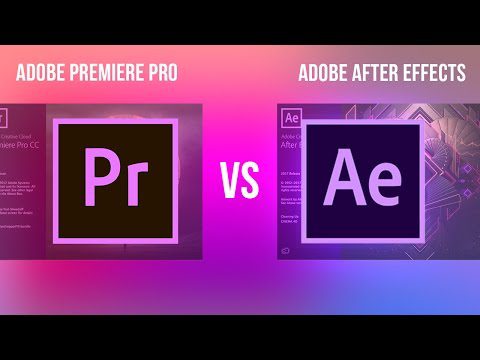 Adobe Premiere Pro VS After Effects CC: What’s the difference & How to Work Dynamically between them