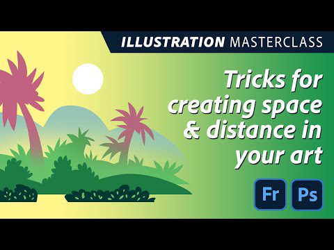 Illustration Masterclass – Tips for Creating Space & Distance in Your Art