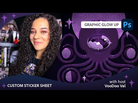 Graphic Glow-Up: Custom Sticker Sheet with VooDoo Val